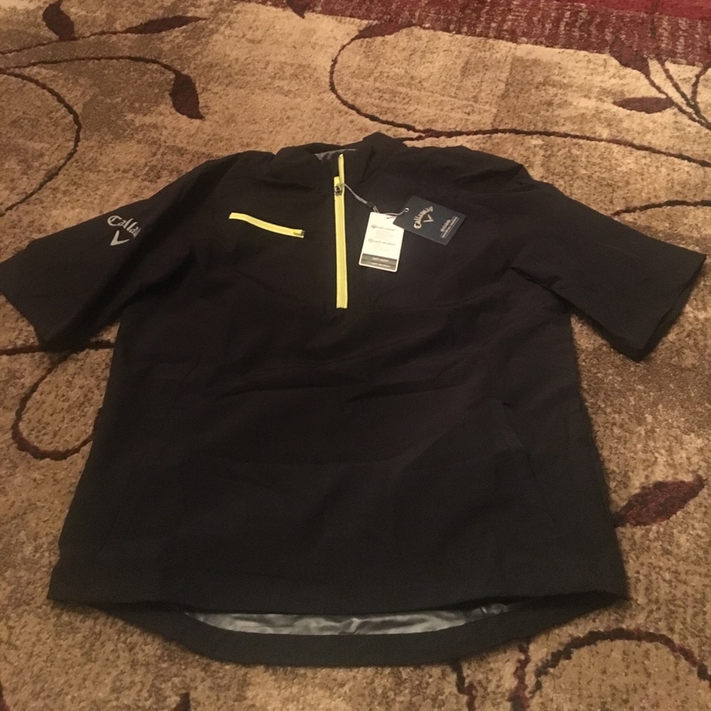 Callaway Men’s Weather Series Golf Pullover caviar